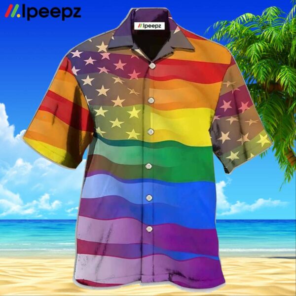 Lgbt Love America Peace Awesome Hawaiian Shirt