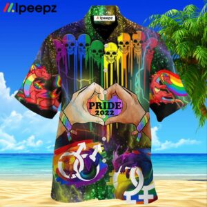 Lgbt Skull Pride 2022 Hawaiian Shirt