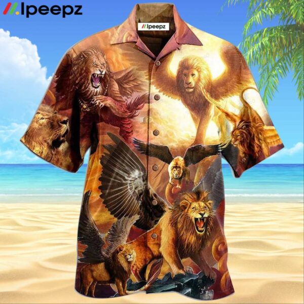 Lion King Love Life Hawaiian Shirt