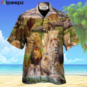 Lion Never Roars After A Kill Hawaiian Shirt