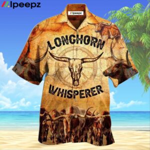 Longhorn Animals Longhorn Whisperer Awesome Hawaiian Shirt