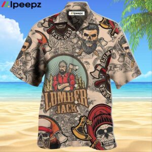 Lumberjack Cool Skull Limited Edition Hawaiian Shirt