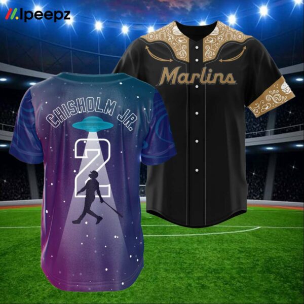 Marlins Chisholm Burger Presented By Miccosukee Mystery Jersey 2024 Giveaway
