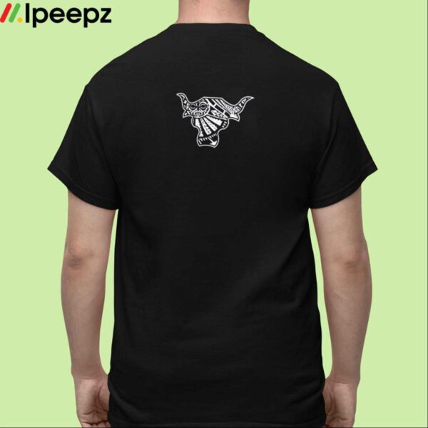 Mens Black The Rock Slap Shirt