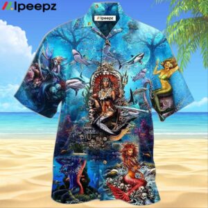 Mermaid Queen Awesome Hawaiian Shirt