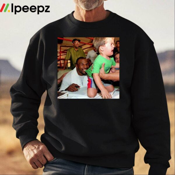 Mike Tyson Biting Kids Shirt