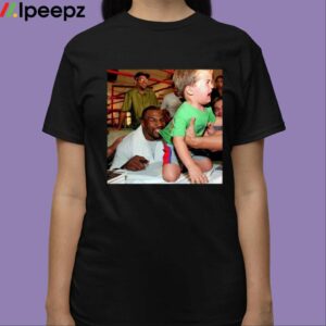 Mike Tyson Biting Kids Shirt