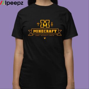 Minecraft Craft Without Limits Shirt