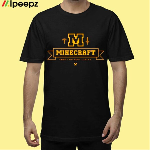 Minecraft Craft Without Limits Shirt