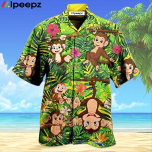 Monkey Animals Are My Spirit Hawaiian Shirt