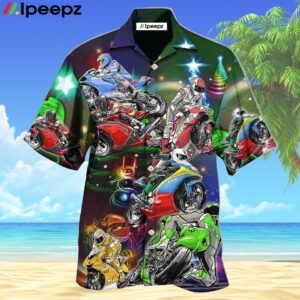 Motorcycle Amazing Christmas Awesome Hawaiian Shirt