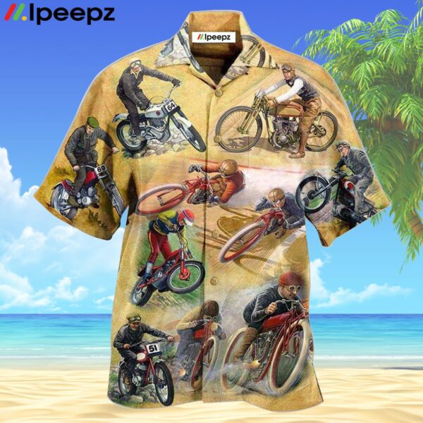 Motorcycle Amazing Vintage Hawaiian Shirt