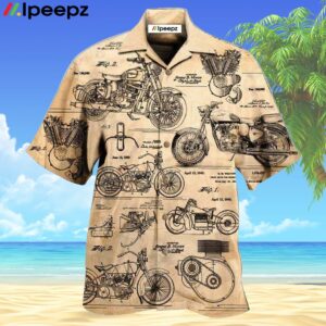 Motorcycle I Search Original Motorcycles Awesome Hawaiian Shirt