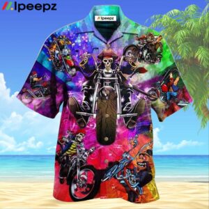 Motorcycle Its Never Late To Take A Ride Hawaiian Shirt