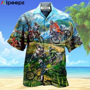 Motorcycle Motorsport Life Is Better With Braap Hawaiian Shirt