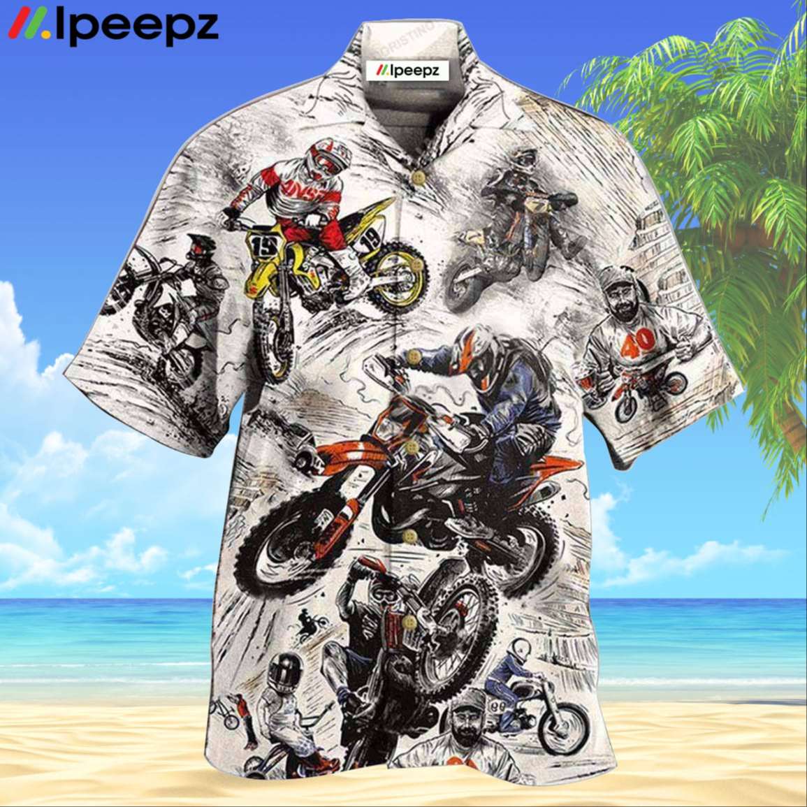 Motorcycle Ride Hard And Cool Hawaiian Shirt