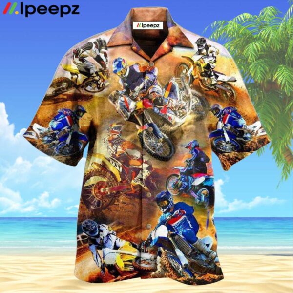 Motorcycle Shift Your Gear Racing Hawaiian Shirt