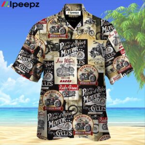 Motorcycle Timeless Treasures Motorcycles Hawaiian Shirt