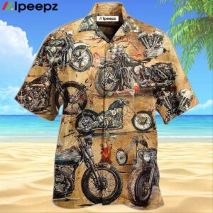 Motorcycle Vintage Ride And Live Today Awesome Hawaiian Shirt