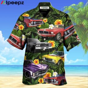 Muscle Car Tropical Vibe Awesome Hawaiian Shirt