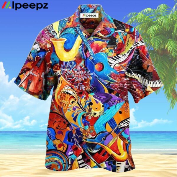 Music Is A Journey Awesome Hawaiian Shirt