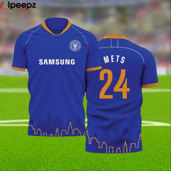 NY Mets Soccer Jersey 2024 Giveaway