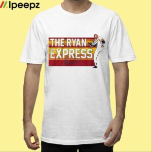 Nolan Ryan The Ryan Express Houston Shirt