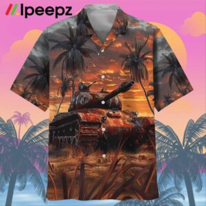 Old Soldier Tank Hawaiian Shirt