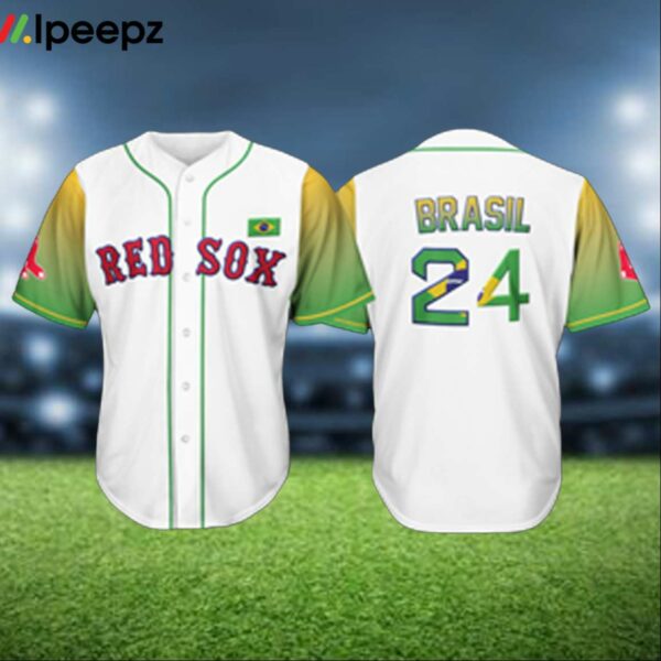 Red Sox Brazilian Celebration Jersey 2024 Giveaway