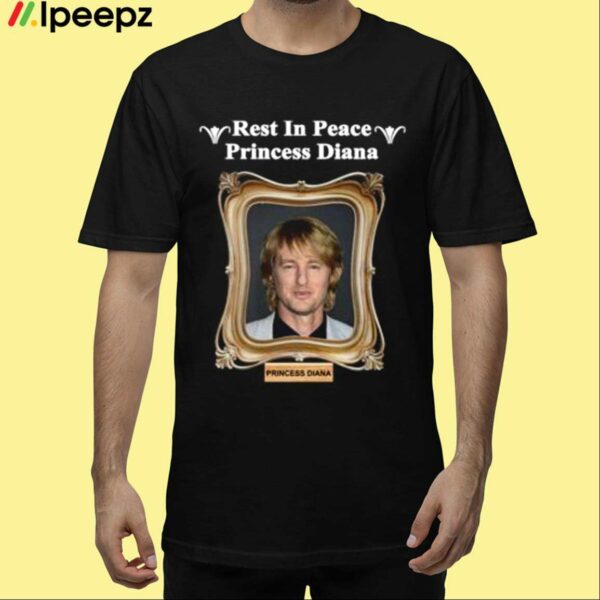 Rest In Peace Princess Diana Shirt