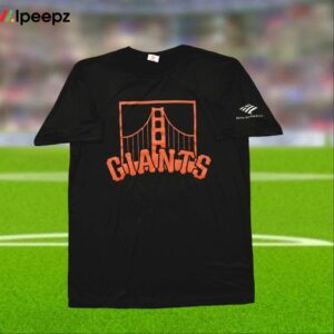 SF Giants Youth Baseball Day Youth Performance Shirt 2024 Giveaway