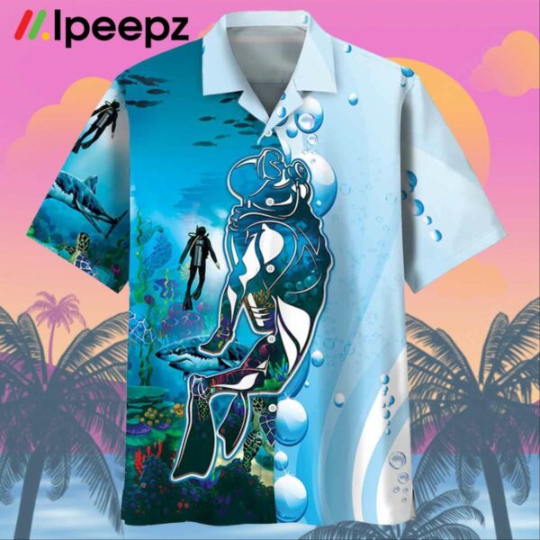 Scuba Diving Discovery Ocean Hawaiian Shirt