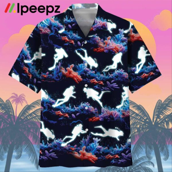 Scuba Diving Life Hawaiian Shirt