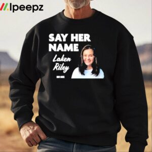 Sebastian Gorka Say Her Name Laken Riley Shirt