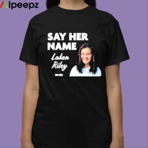 Sebastian Gorka Say Her Name Laken Riley Shirt