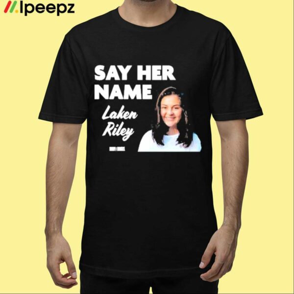 Sebastian Gorka Say Her Name Laken Riley Shirt