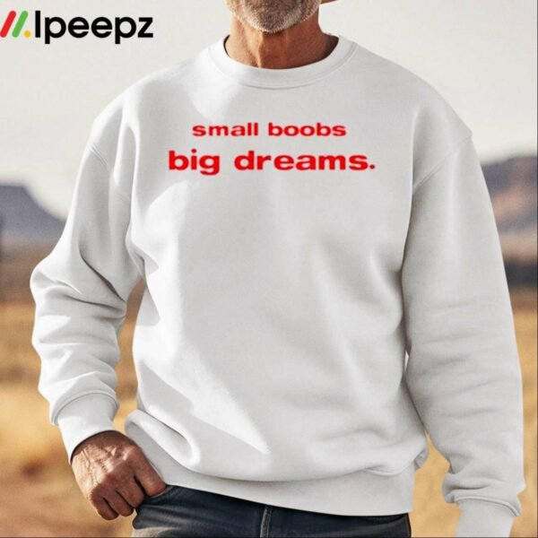 Small Boobs Big Dreams Shirt