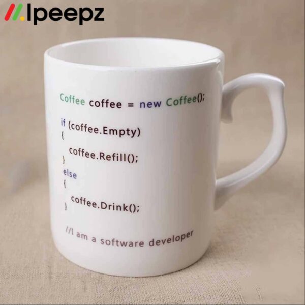 Software Computer Developer Programmer Refill Coffee Code Mug