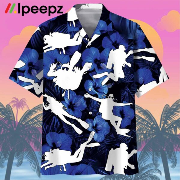 Summer Diver Hawaiian Shirt