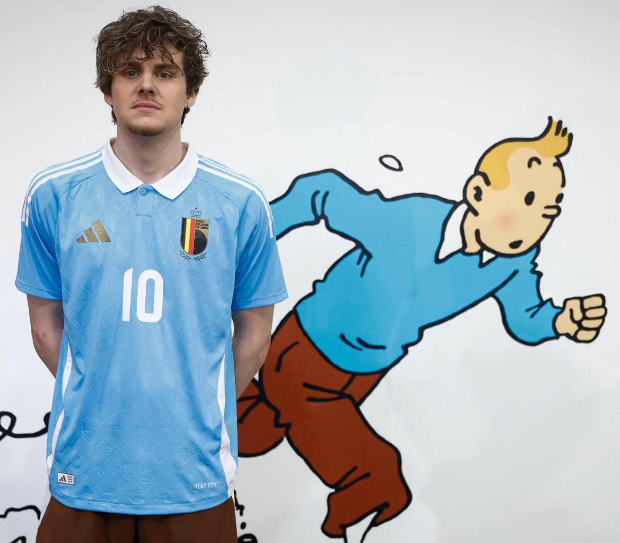 The Tintin-Inspired Football Shirt: Belgium's Euro Kit Pays Tribute To ...