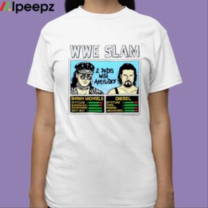 WWE Slam 2 Dudes With Attitudes Shirt