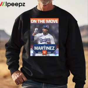 Welcome JD Martinez To Los Angeles Dodgers 2024 Shirt