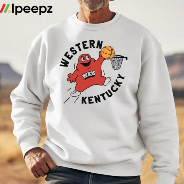 Western Kentucky Hilltoppers Basketball Mascot Shirt