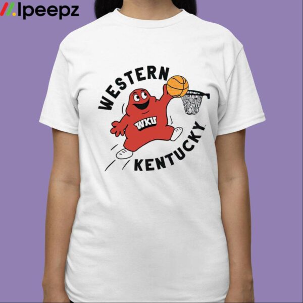 Western Kentucky Hilltoppers Basketball Mascot Shirt