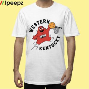 Western Kentucky Hilltoppers Basketball Mascot Shirt