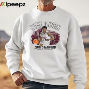 Zion Stanford Temple University Home Grown Shirt