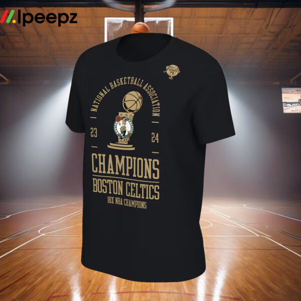 Boston Celtics 18 Time Finals Champions Locker Room Shirt