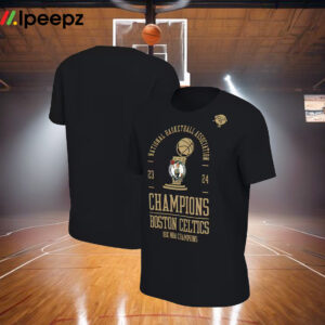 Boston Celtics 18 Time Finals Champions Locker Room Shirt